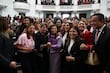 Colaboración entre CDMX y Edomex, resaltada por Delfina Gómez en informe