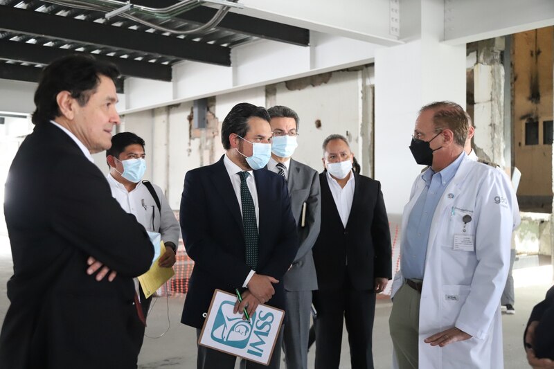 Visita del director general del IMSS a la UMF No. 58 en Mérida, Yucatán