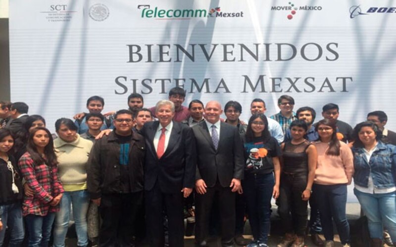 Inauguración del Sistema Mexsat