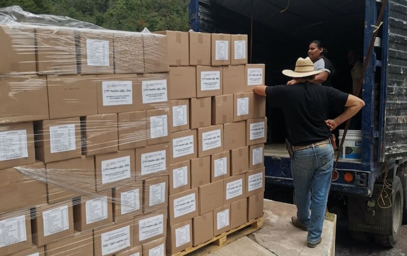 Sedif llevó despensas, desayunos escolares y mejoras a la infraestructura social a los 217 municipios