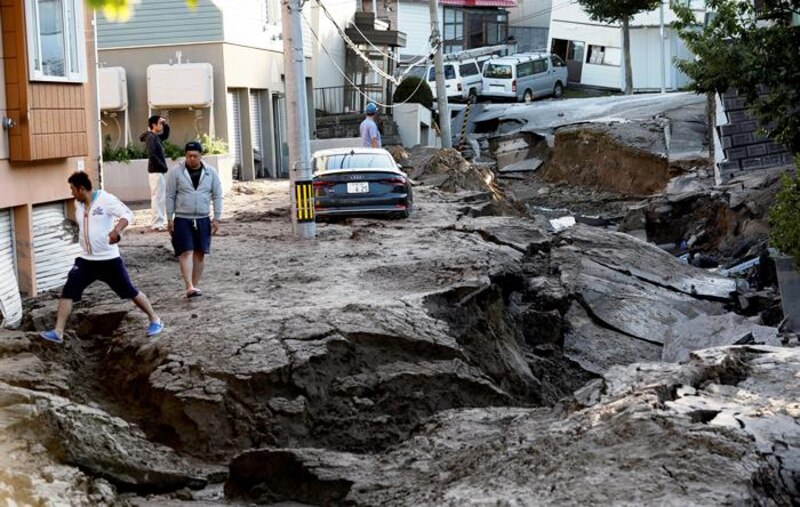 Terremoto en Japón
