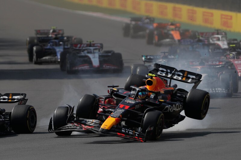 Accidente de Max Verstappen en el Gran Premio de España