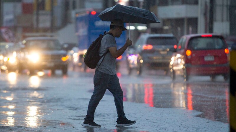 Lluvia en la ciudad