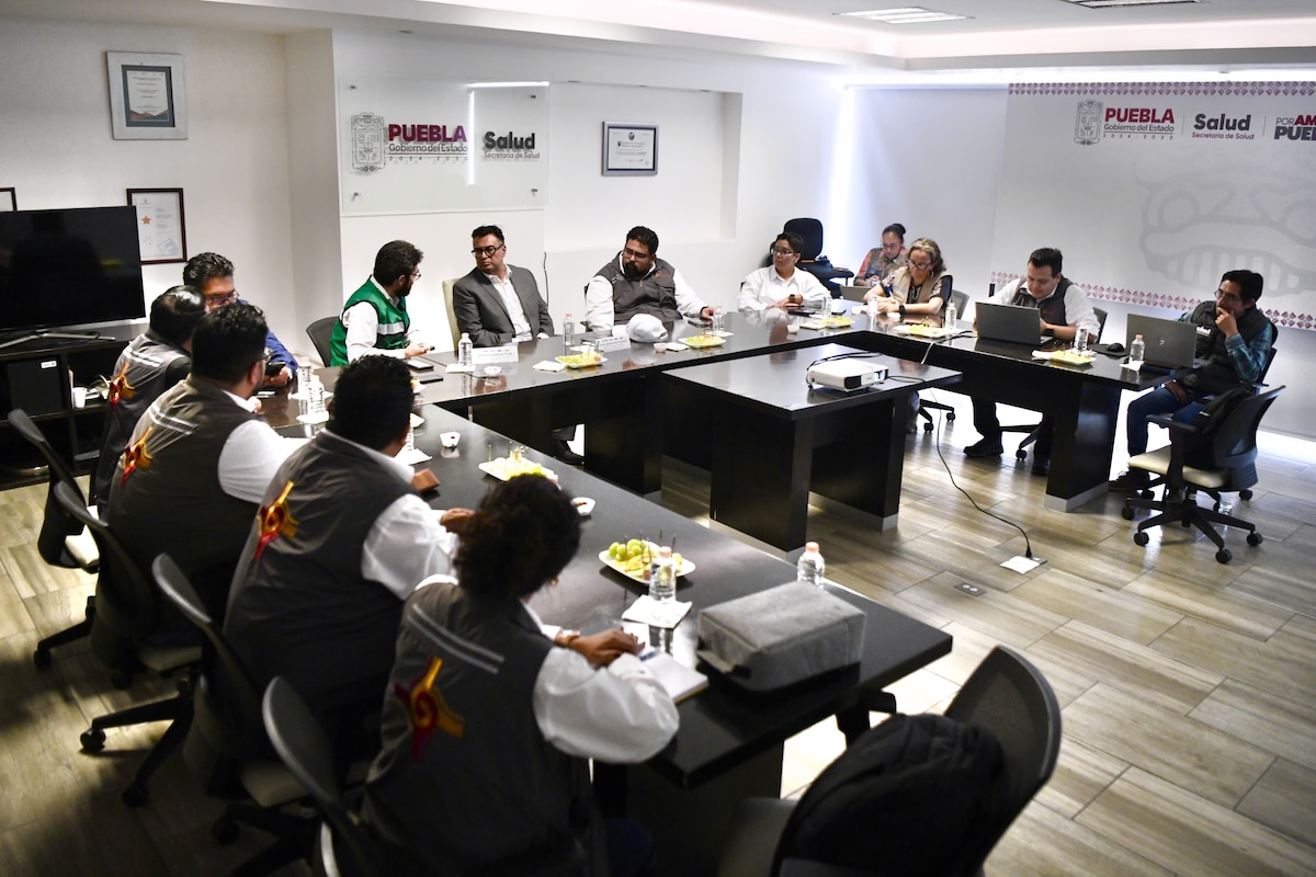 Buscan reforzar acciones para la mejora en la salud pública en Puebla