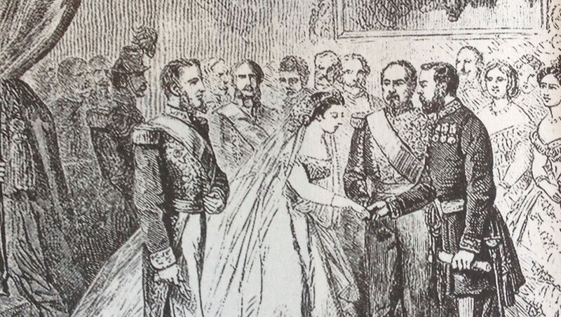 Boda de Isabel II y Francisco de Asís de Borbón