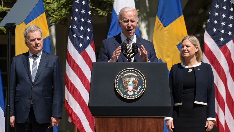 El presidente Biden pronuncia un discurso sobre la guerra en Ucrania