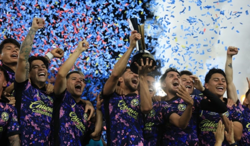 ¡Campeones! El Club América celebra su victoria en el Apertura 2022