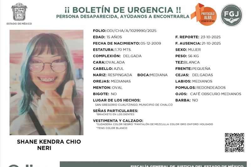 Alumna de CCH Vallejo desaparece.