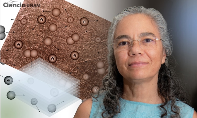 La Dra. María Eugenia Sánchez, investigadora de la UNAM, desarrolla un nuevo material para baterías de ion-litio