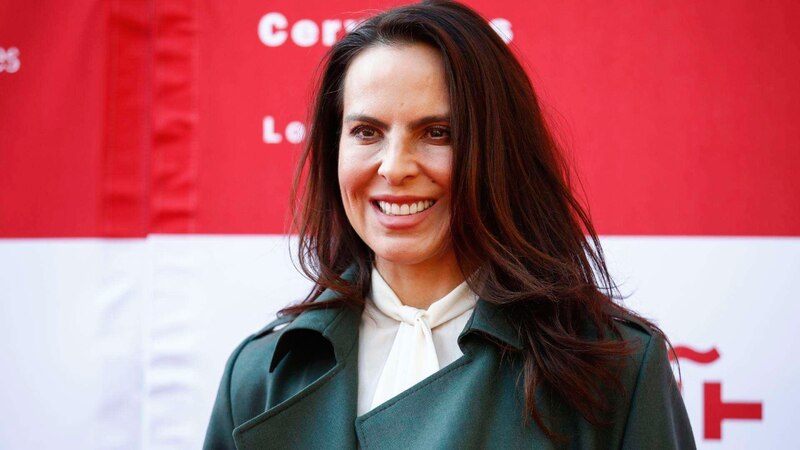 La actriz María Valverde en la alfombra roja.