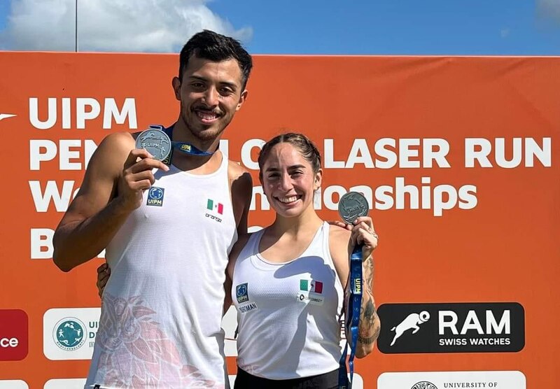Los atletas mexicanos ganan medallas en el Campeonato Mundial de Laser Run