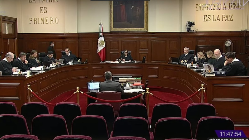 Título: Sesión de la Suprema Corte de Justicia de la Nación