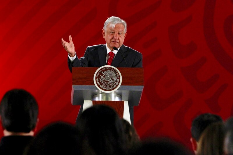 El presidente mexicano Enrique Peña Nieto pronuncia un discurso.