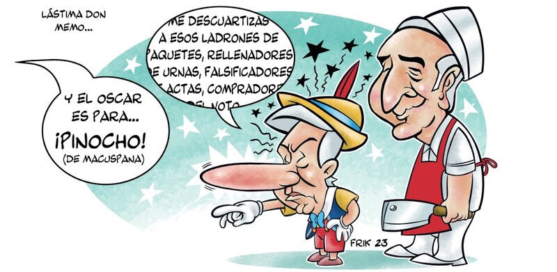 Pinocho, el político mentiroso