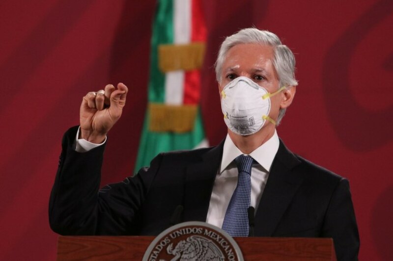 El presidente Andrés Manuel López Obrador durante una conferencia de prensa