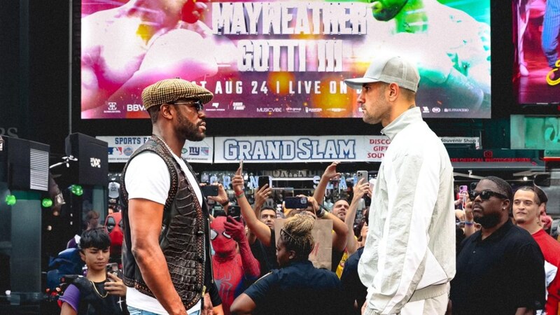 Floyd Mayweather y Logan Paul se enfrentan en una pelea de exhibición
