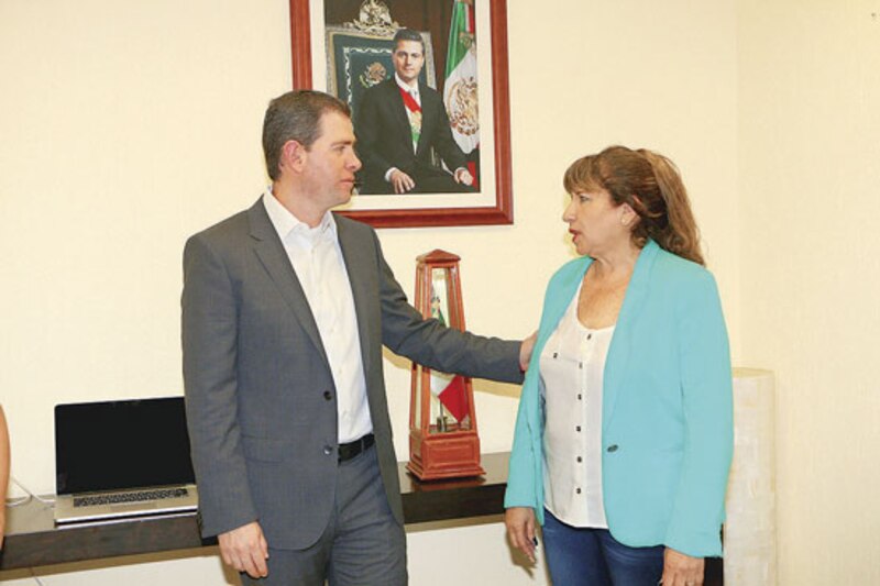 Reunión de trabajo entre el Presidente de México y la Secretaria de Educación Pública