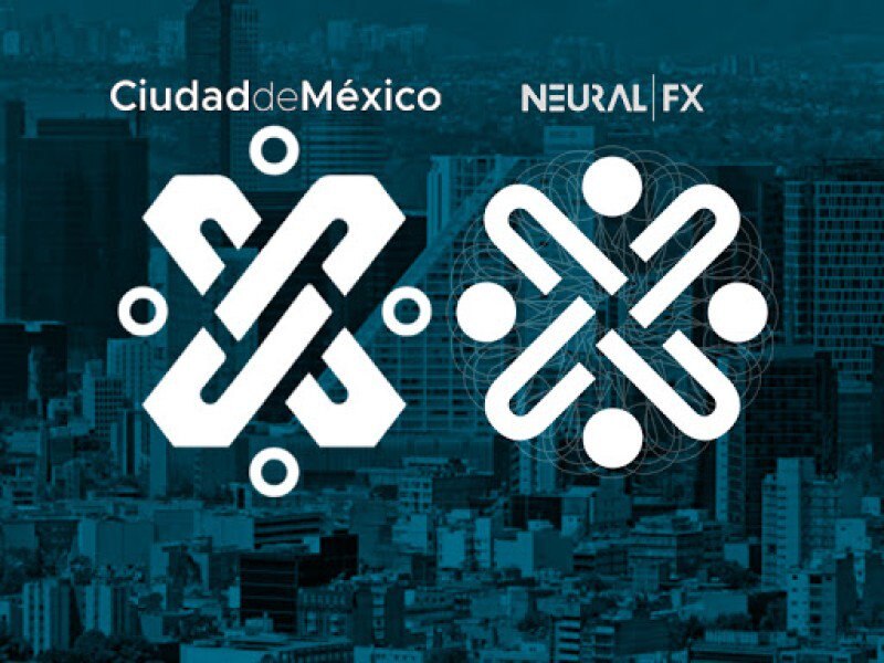 Ciudad de México y el logo de NeuralFX