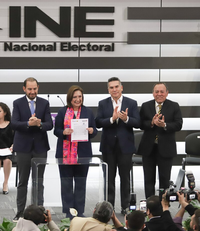 Entrega de constancia de mayoría a Andrés Manuel López Obrador