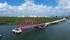 Avanza construcción del Puente Vehicular Nichupté: SICT 