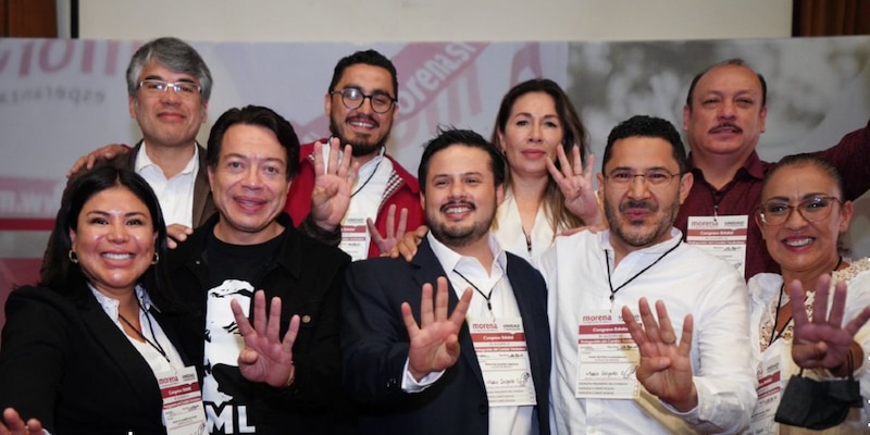 Morena celebra su triunfo en las elecciones de 2021