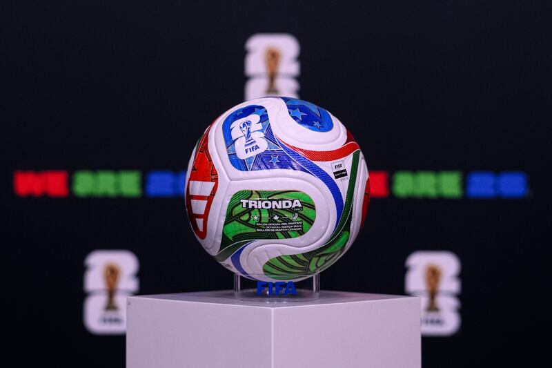 Presentación del balón "Trionda" Mundial 2026