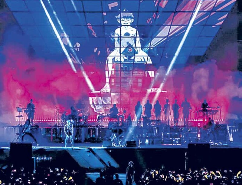 Concierto de Gorillaz en Madrid
