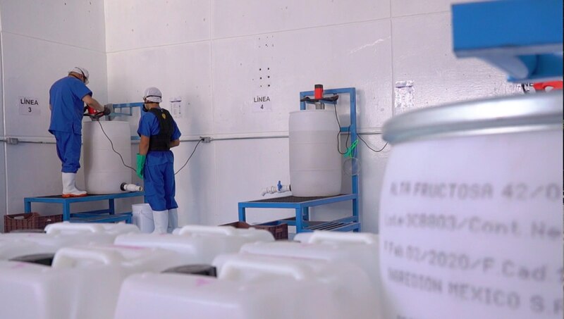 Planta de producción de alimentos