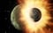 La Tierra era seca hasta que una colisión la convirtió en un planeta azul