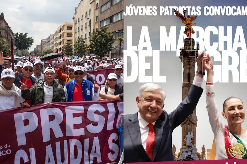 La iniciativa surge como una respuesta a la Marcha de la "Generación" Z del pasado 15 de noviembre.