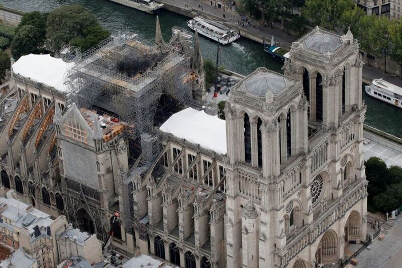 Incendio en la Catedral de Notre Dame