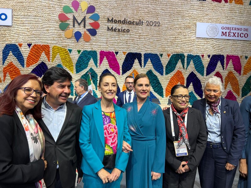 Reunión de mujeres líderes en el marco del Mondiacult 2022