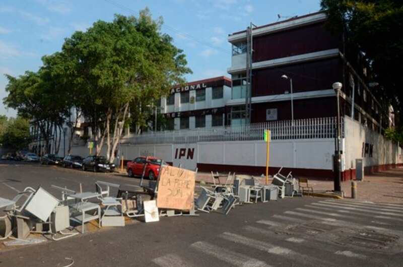 Protesta en el IPN