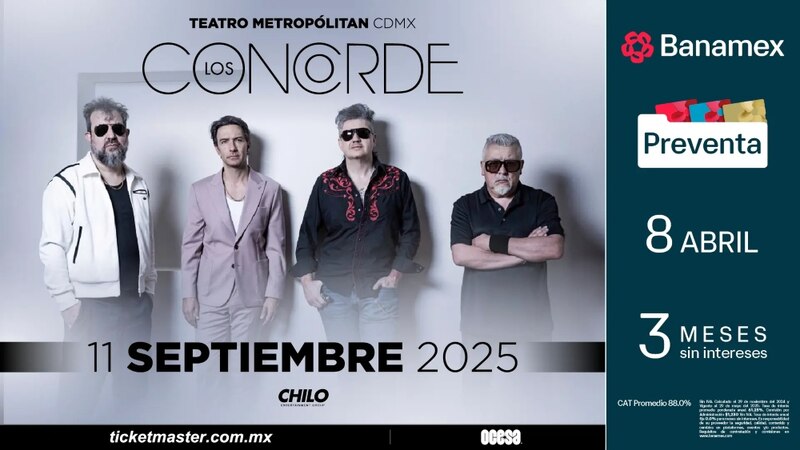 Los Concorde en el Teatro Metropolitan