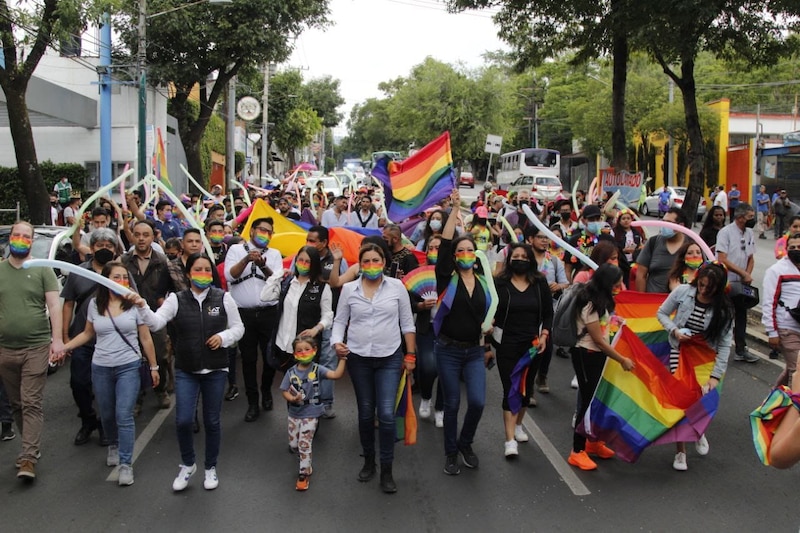 Marcha del orgullo LGBT en la Ciudad de México