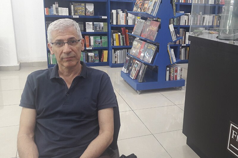 El autor de best-sellers Javier Sierra en la Feria del Libro de Madrid