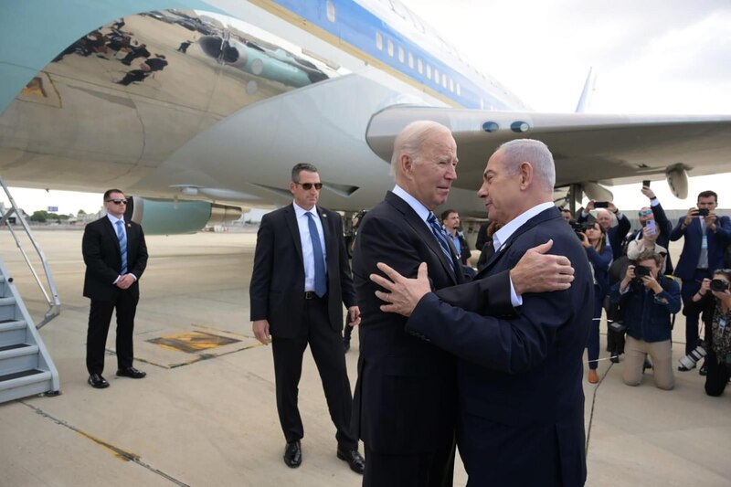 Biden y Netanyahu se reúnen en Israel