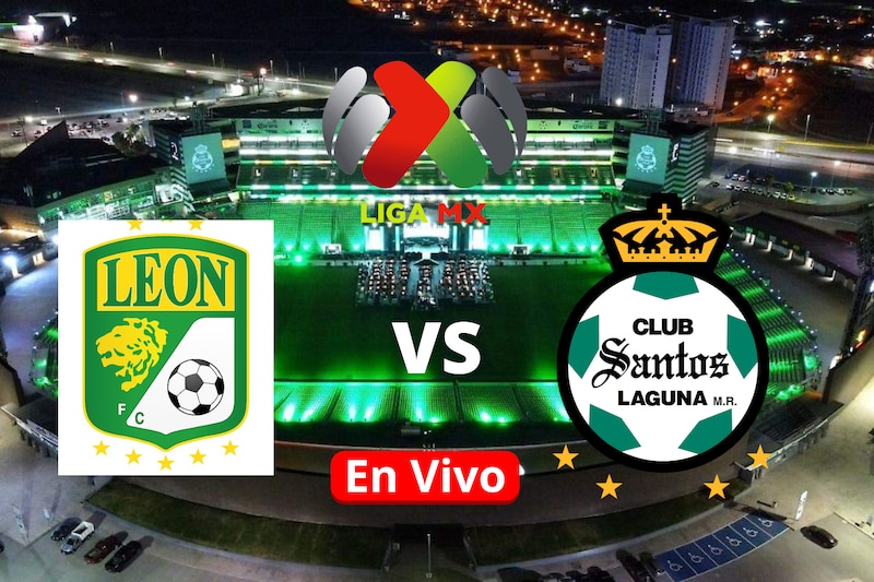 Partido Santos vs León de la Jornada 11 de la Liga MX