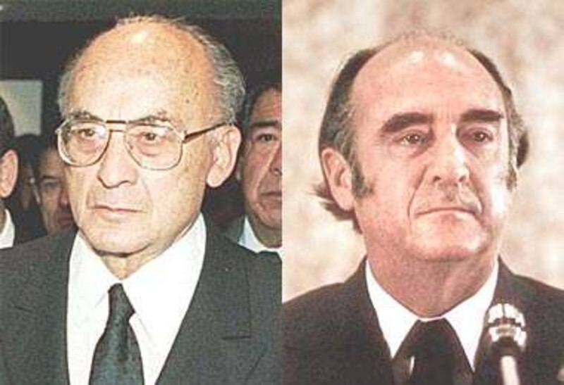 Felipe González y Alfonso Guerra, dos históricos del PSOE