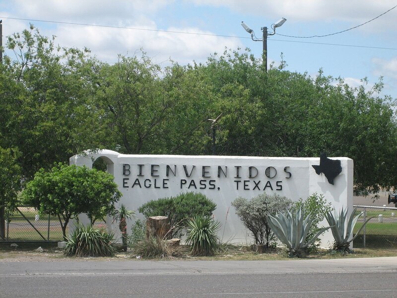 Bienvenidos a Eagle Pass, Texas