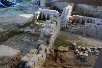 Desentierran antiguo teatro romano en Braga, Portugal