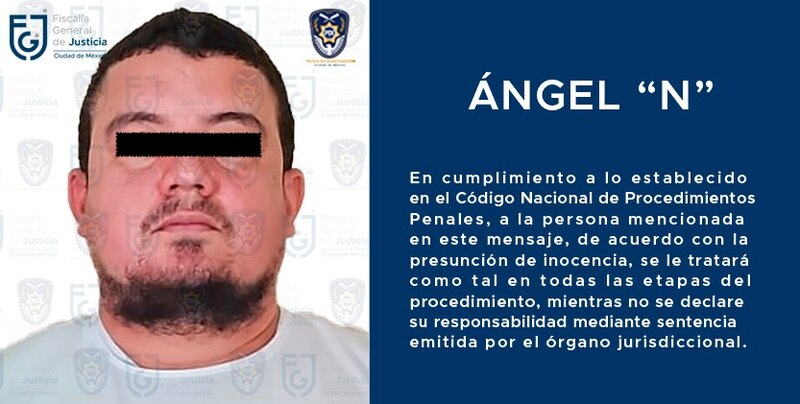Title: Ángel "N" presunto delincuente
