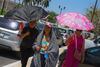 Este lunes se intensifica la onda de calor en el norte y continúan las lluvias en el sur del país 