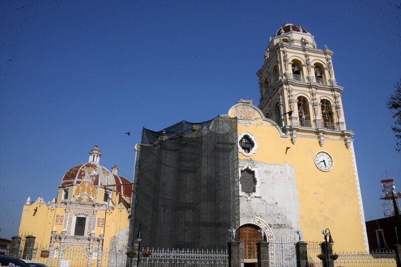 Iglesia de San Francisco en construcción