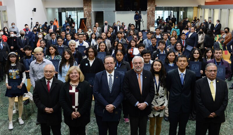 Graduación de estudiantes de la Universidad Nacional Autónoma de México (UNAM).