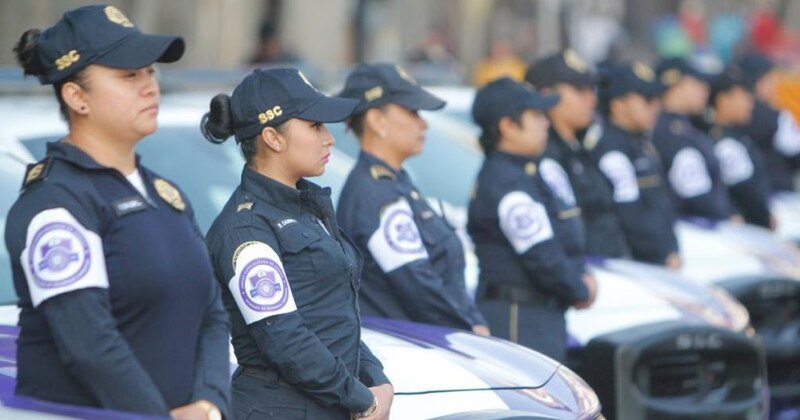 Policías mujeres en México
