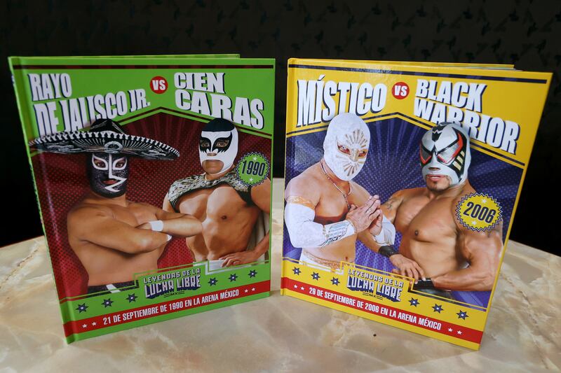 Presentación de "Leyendas de la lucha libre"