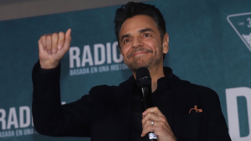 Gael García Bernal en la presentación de la película "Radio"