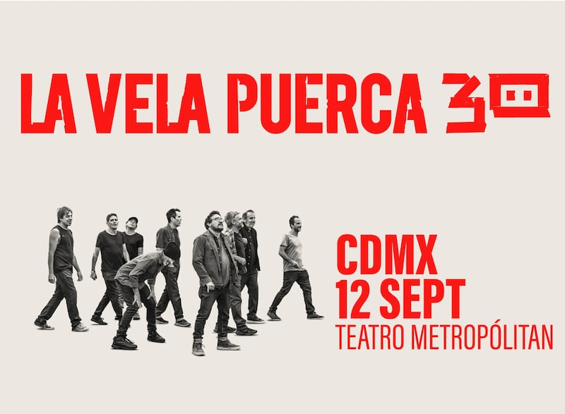 La Vela Puerca en concierto - Teatro Metropolitan