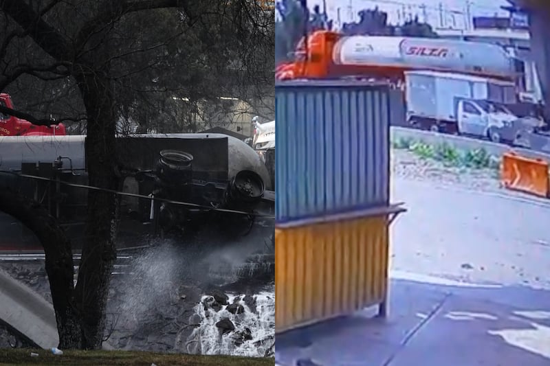 Pipa de Gas previo al accidente en Iztapalapa. Un nuevo video muestra momentos previos al accidente donde la pipa no circula a exceso de velocidad.